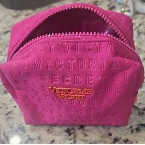Victoria's Secret Pink Fuchsia Cosmetic Bag